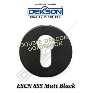 Escutcheon Dekkson ESCN 855 Matt Black (Ring Kunci Dekkson ESCN 855 Matt Black)