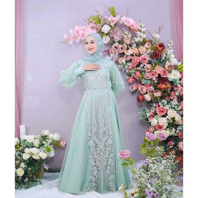 Dayana dress gamis - Open PO