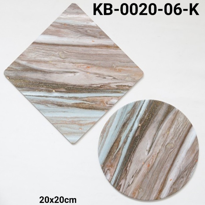 

GR-KB-0020-06 GROUP 2 CAKE BOARD TATAKAN KUE KOTAK BULAT 20CM MARMER TERBARU