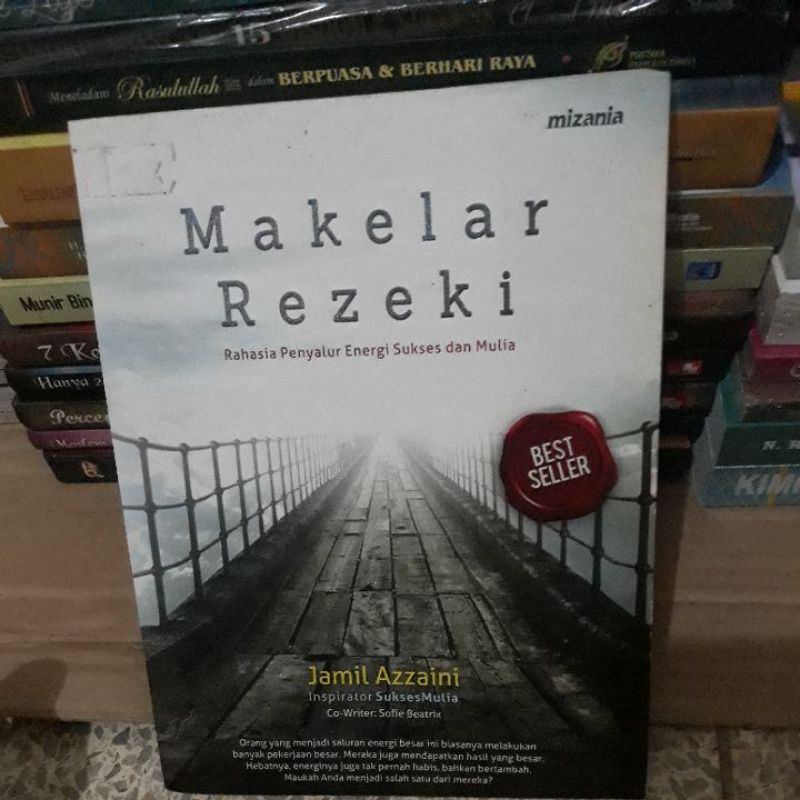 

buku makelar rezeki rahasia penyalur energi sukses dan mulia best seller Jamil Azzaini original