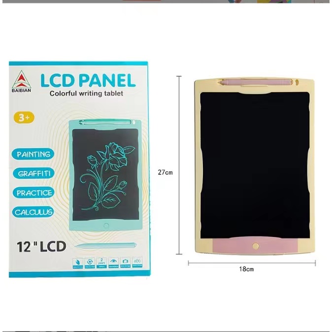 PAPAN TULIS ANAK DAN DEWASA LCD WRITING TABLET/MAINAN PAPAN TULIS ANAK