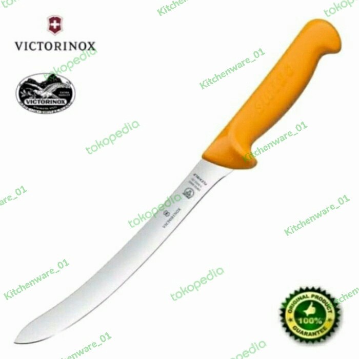 Pisau Seset Kulit - Pisau Seset / Filleting Knife Victorinox Swibo 20Cm 5.8452.20 - Vivistecolection