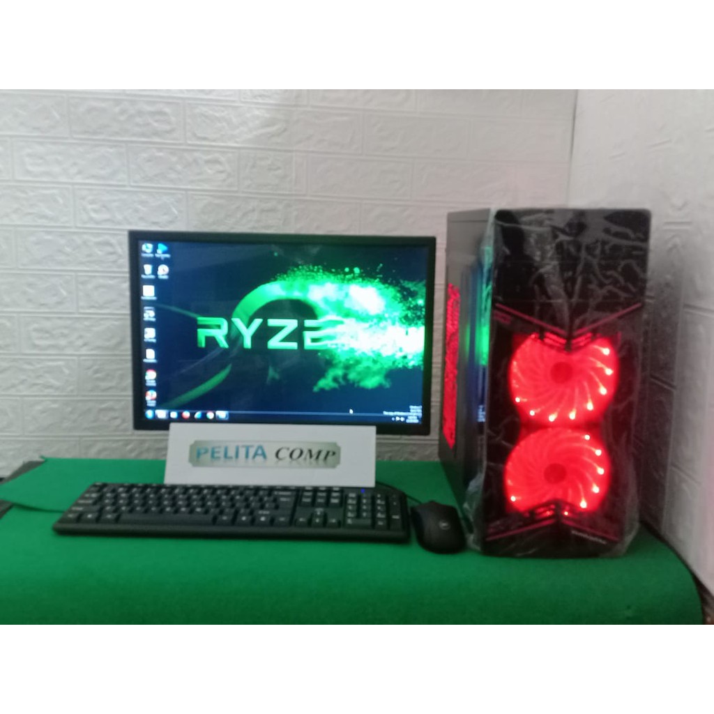 pc gaming  core i5 3470 vga 2gb ddr5 fulset SSD 120GB