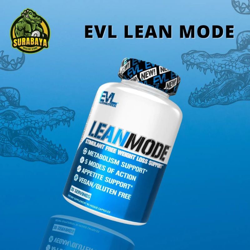 EVL LEAN MODE LEANMODE 150 KAPSUL EVLUTION NUTRITION SUPLEMEN FITNESS DIET GYM PEMBAKAR LEMAK DIET FAT BURN BURNER NOT MUSCLETECH HYDROXYCUT NEXT GEN