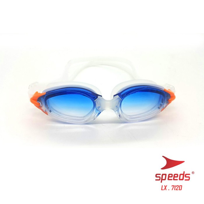 Kacamata Renang Dewasa Profesional Anti Fog & UV Modern Speeds LX 7120