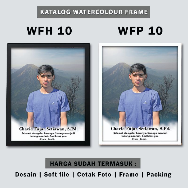 

Kado Wisuda Watercolour Frame (Hadiah Wisuda-Hadiah Ulang tahun-Hadiah Wedding dll) Paling Murah!!!
