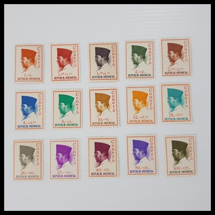 

Produk Terbaik Perangko/Prangko Indonesia. 1965. I-85 Presiden Soekarno. Seri Conefo