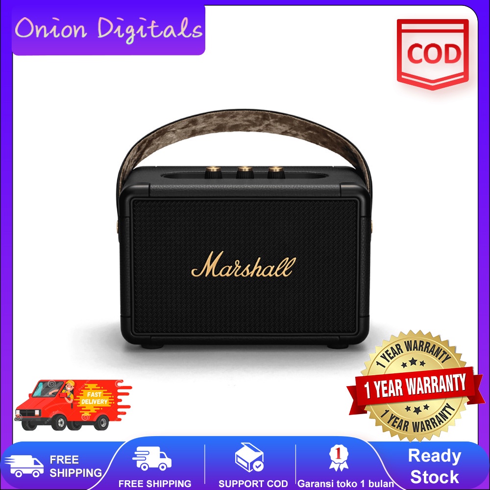 Marshall Kilburn II Portable Bluetooth Speaker portable speakers outdoor