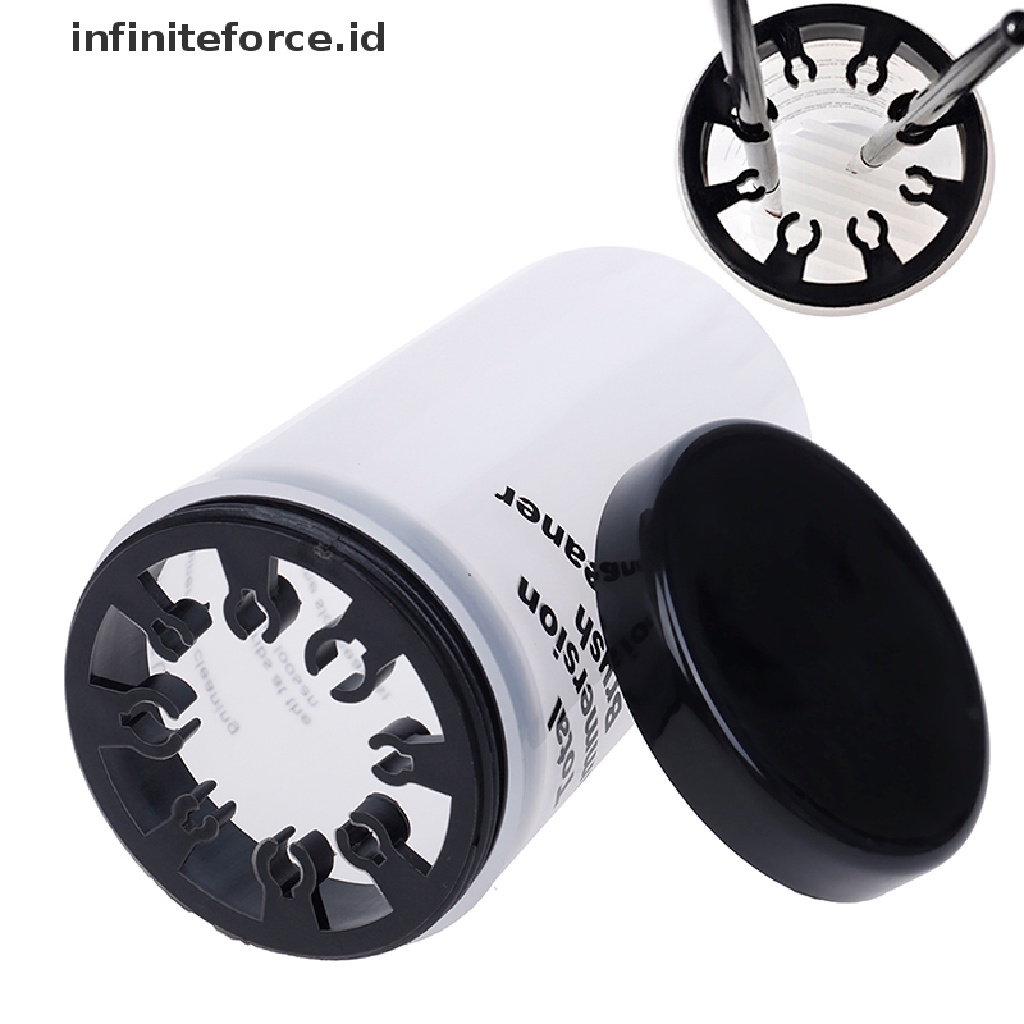 Infiniteforce.id Botol Kosong Holder Brush Pembersih Kutek Nail Art