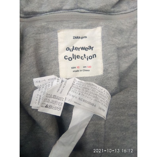 jaket  zara girl
