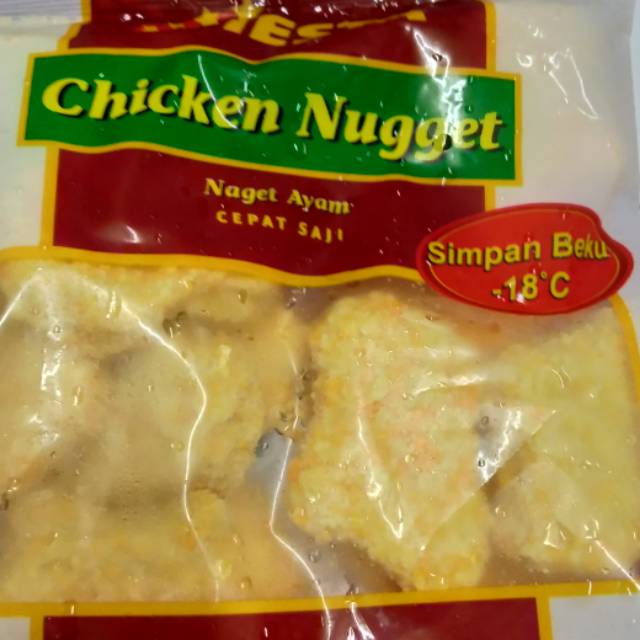 

Nugget fiesta chicken nugget 250 gr