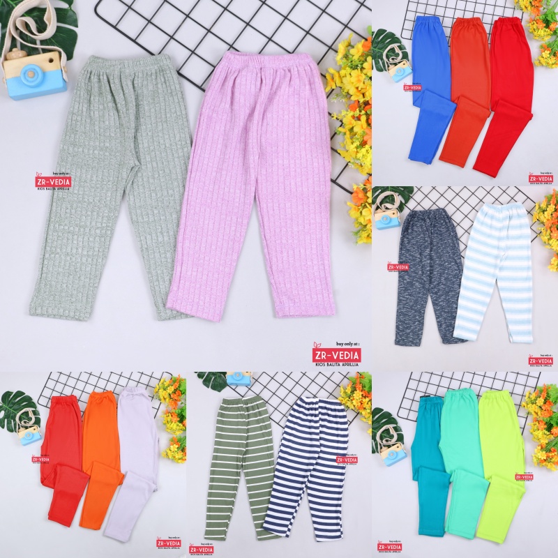 Legging Sheila uk Bayi 3-12 Bulan / Celana Ketat Panjang Balita EXPORT QUALITY Leging Anak Perempuan Kiosbalitaaprillia