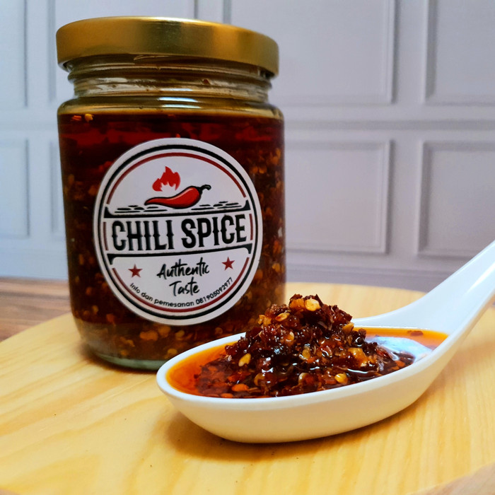 

Ready- Chili Oil Minyak Cabe Bumbu Sambal Sehat Halal No Msg Pengawet