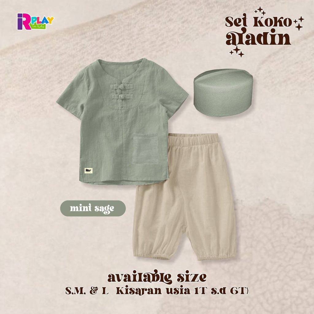 Baju Koko Anak Set Aladin Murah MEriah