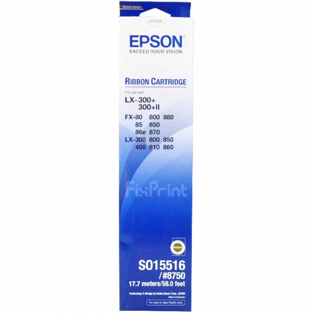 Ribbon Cartridge Original Epson LX300 LX-300 LX-300+ LX-300+II