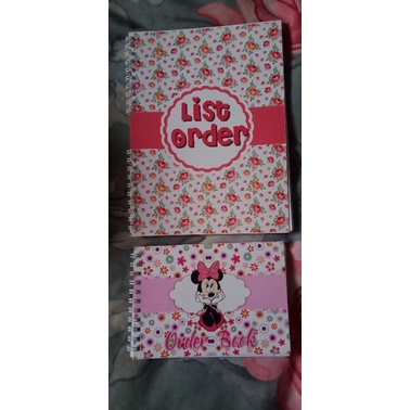 

BUKU LIST ORDER PENJUALAN