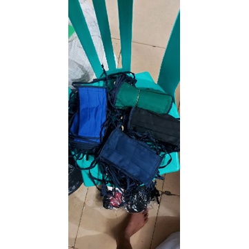 masker 2 lapis bahan katun bagus