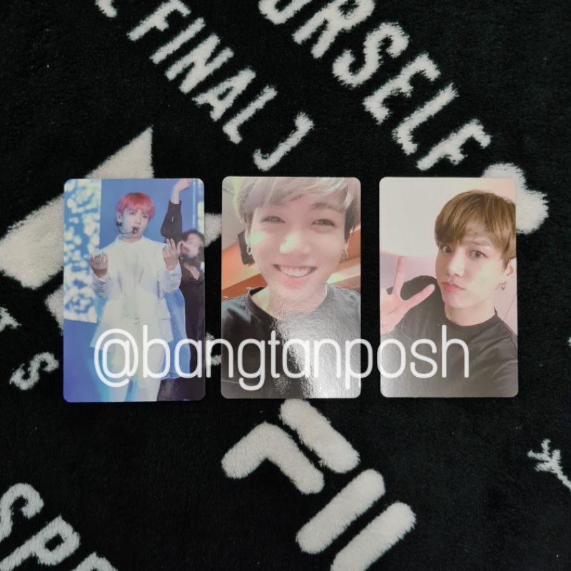[READY STOCK] BTS Jungkook Photocard LY Seoul | LY New York | LY Europe
