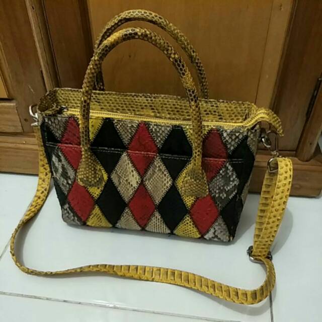Tas ular rangrang asli