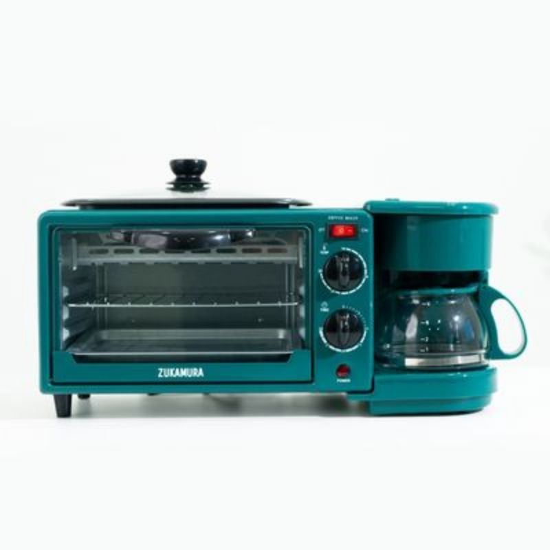 Breakfast Maker Oven Elektrik Multifungsi 3 in 1