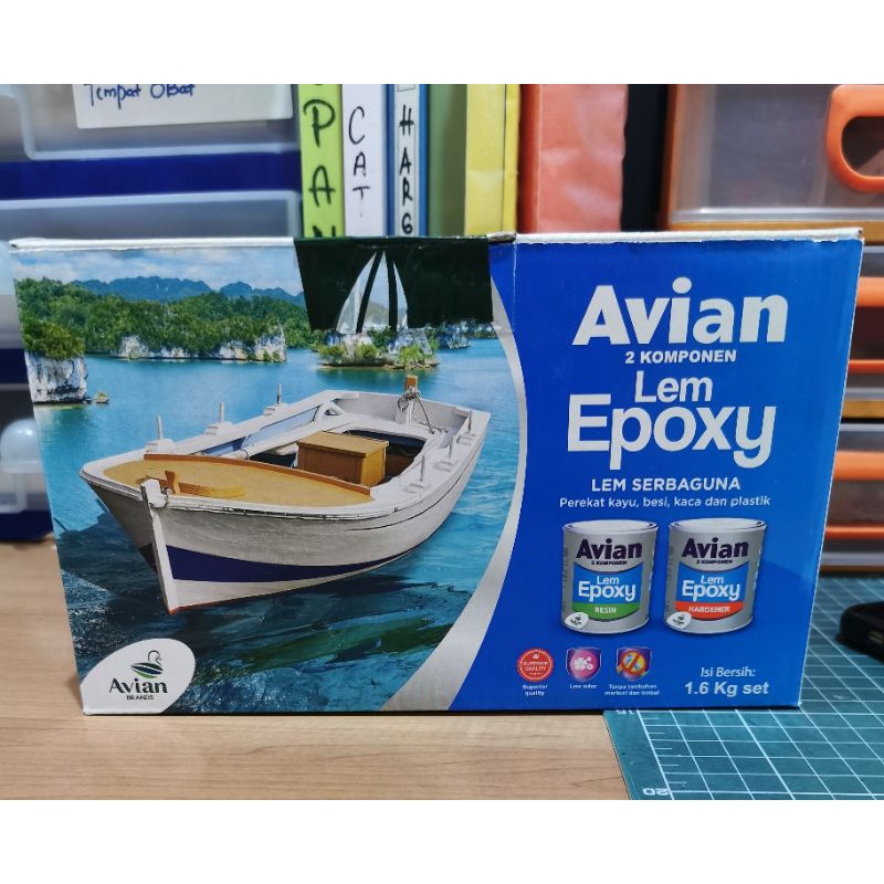 Lem epoxy Avian 1.6 kg set