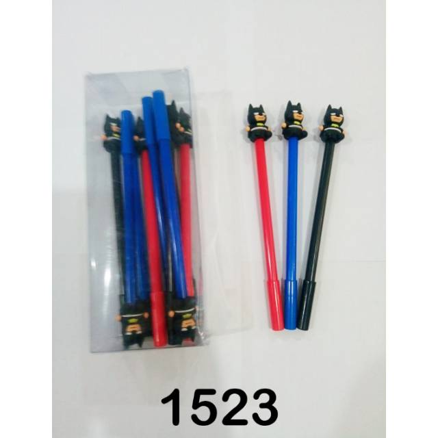 

Pen gel karak batman 12 pcs