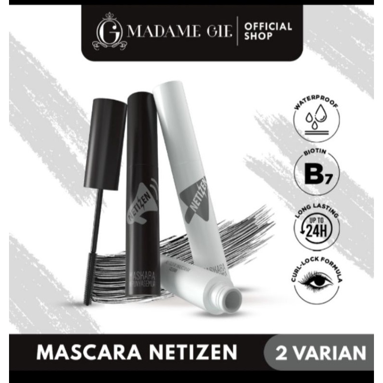 Madame Gie Mascara Netizen - Mascara Waterproof