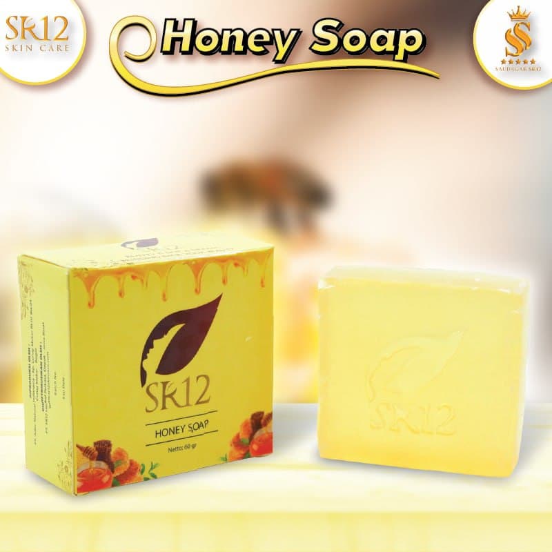 SABUN MADU HERBAL / HONEY SOAP SR12 / MENCERAHKAN WAJAH / SABUN WAJAH KULIT KERING BPOM