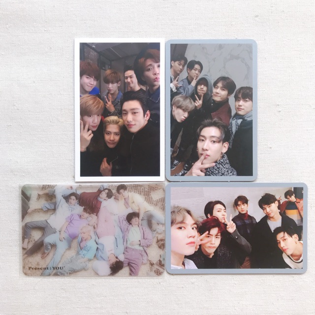 Got7 Fly 7 For 7 Present Edition Present You Photocard Group pc