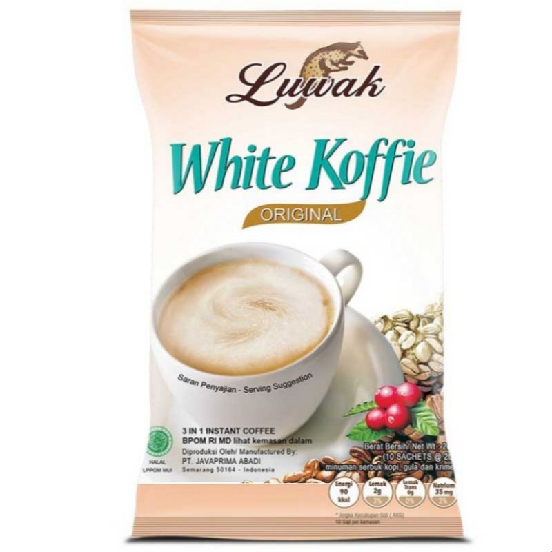 

Luwak White Koffie 10 x 20g