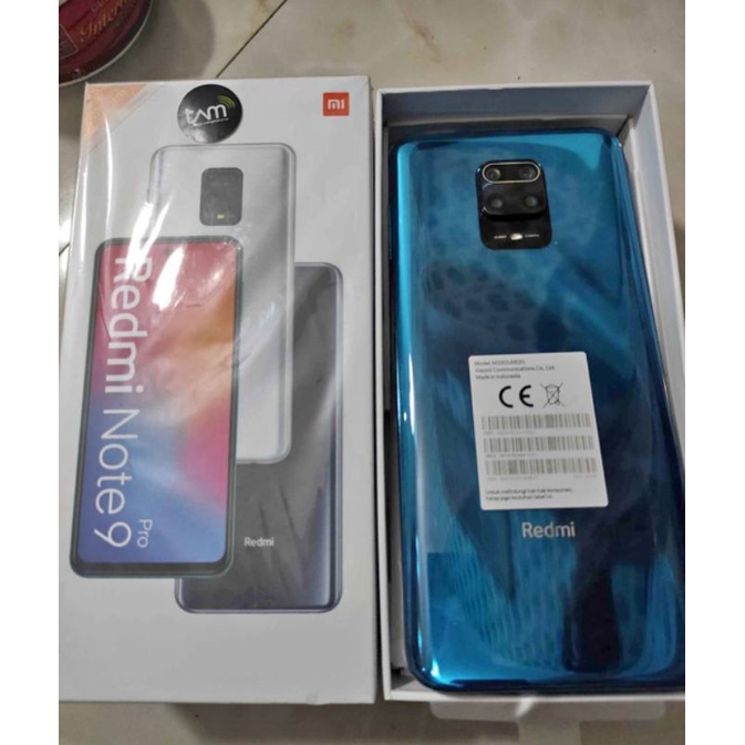 Redmi note 9 Pro 6/128 Second Like New Fullset