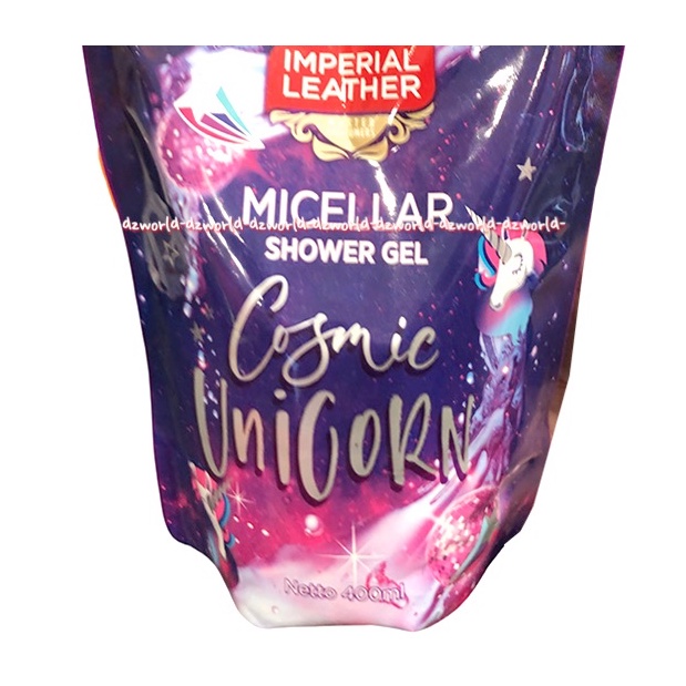 Cussons Imperial Leather 400ml Micellar Shower Gel Mermaid Magic Cosmic Unicorn Refill Isi Ulang Sabun Mandi Showergel Cusson