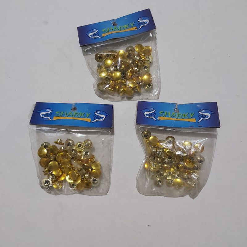 Kancing Baut L Isi 50pcs - Gold