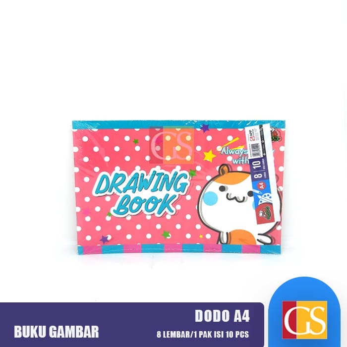 

BUKU GAMBAR DODO A4 Pcs