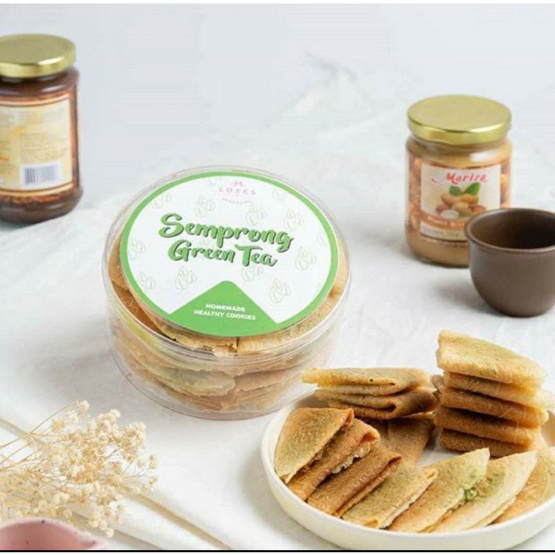 

Semprong isi Green Tea