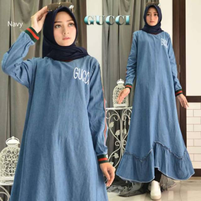 Gamis jeans import