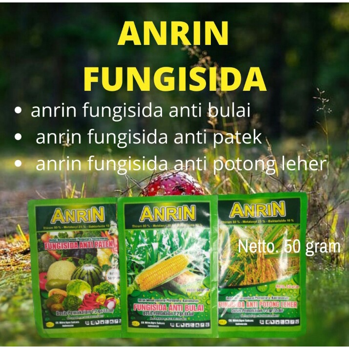 paket fungisida anrin /fungisida anti potongleher /fungisida anti bulai Fungisida ANRIN Anti Bulai T
