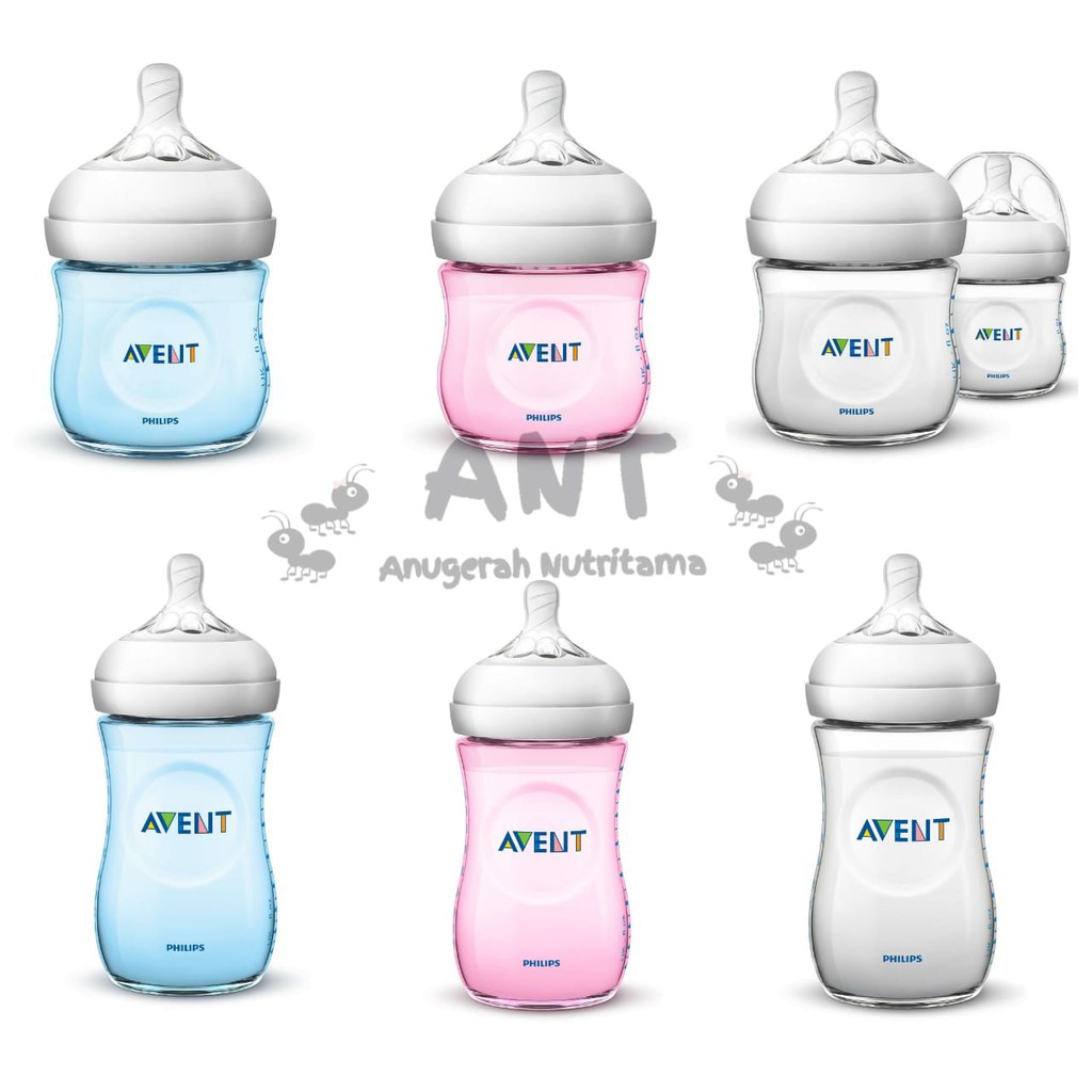 Philips Avent Natural Baby Bottle 125ml/4oz &amp; 260ml/9oz