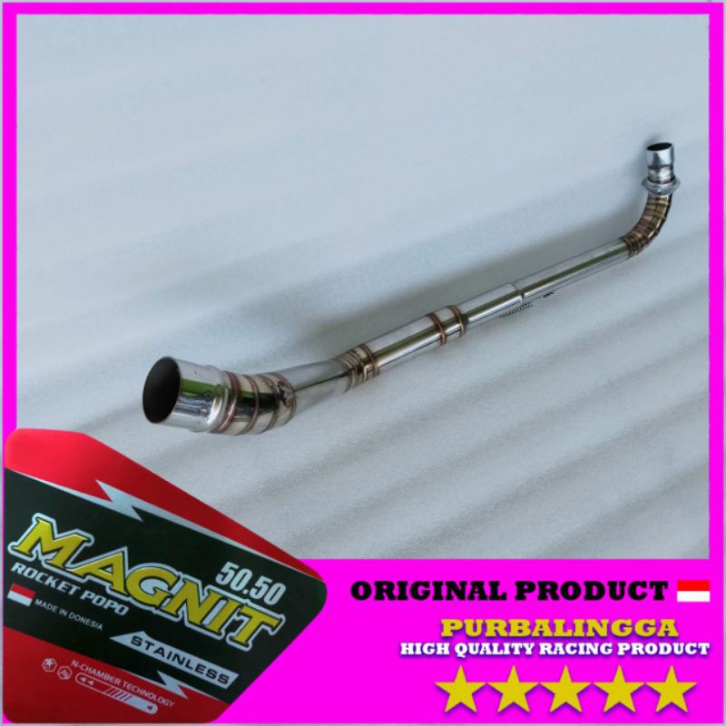 Pipa leher knalpot Supra X 125 kolong full cacing setenliss