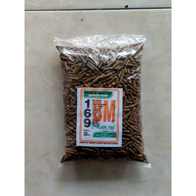 MAKANAN KELINCI BM 169 REPACK 1KG