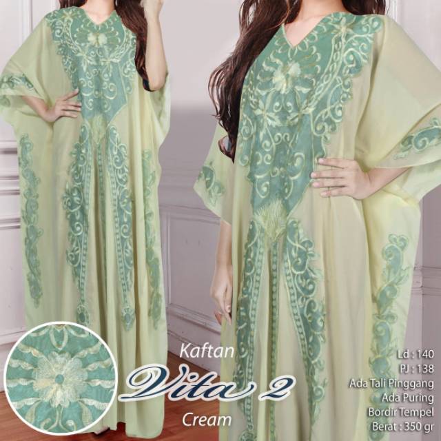 Vita kaftan