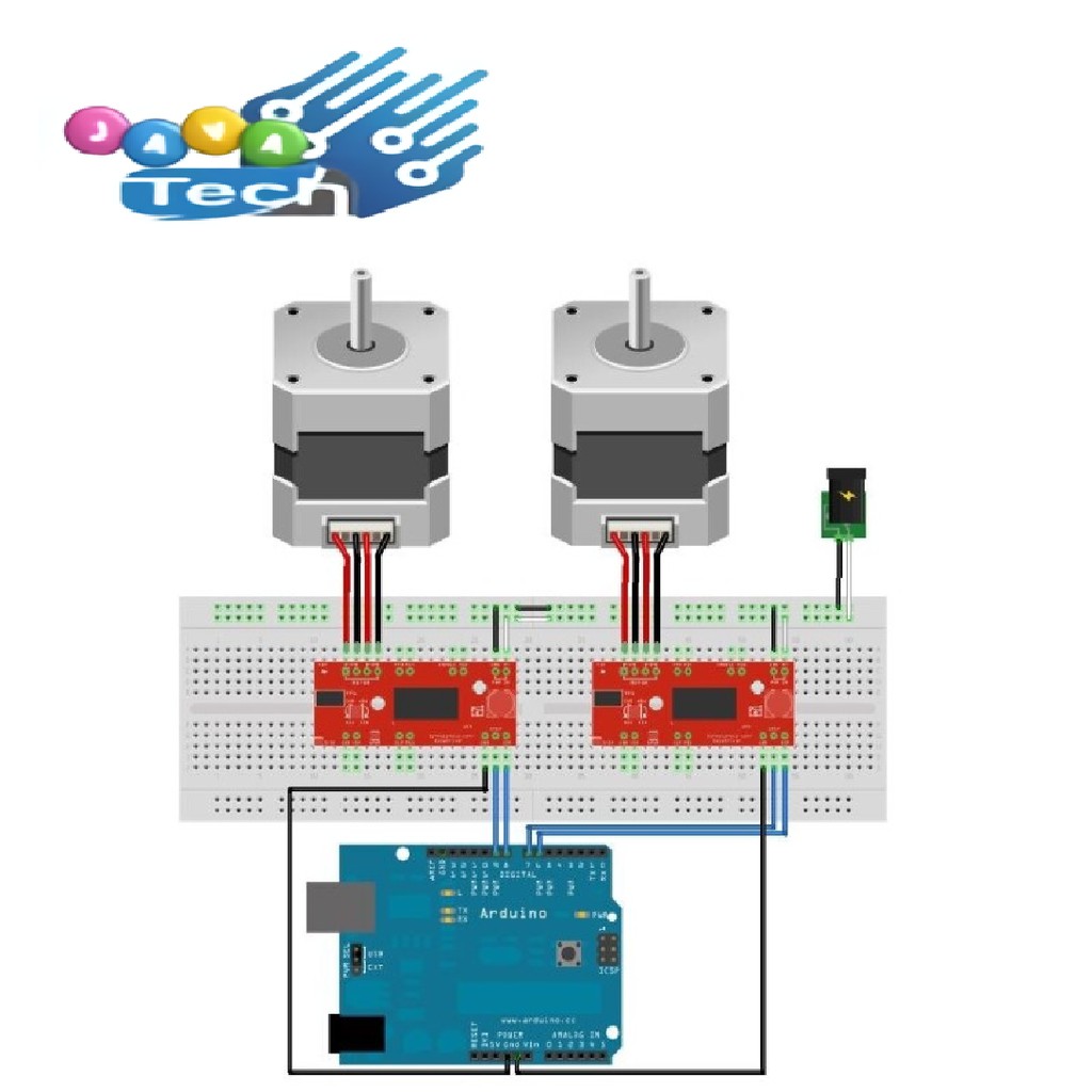 Modul A3967 Dual Stepper Motor Driver Board