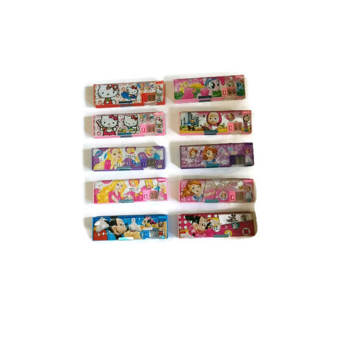 

Tempat pensil / kotak pensil / kostak / potlot / pencil case magnet disney 65005 cewek