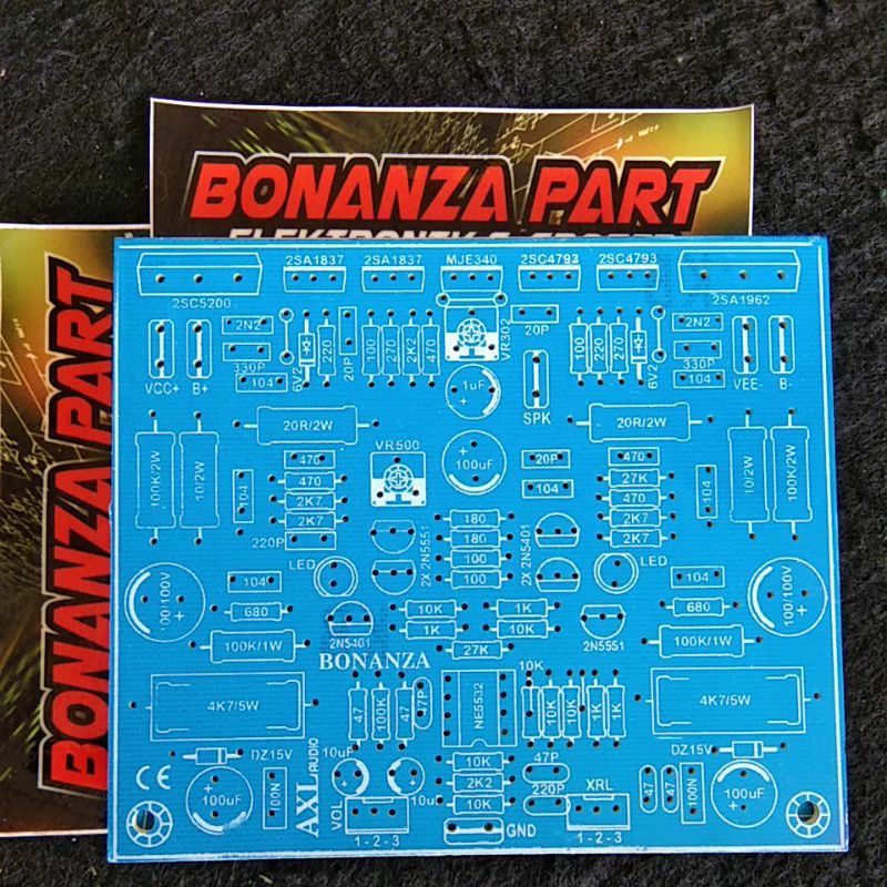 Pcb power axl driver amplifier AXL