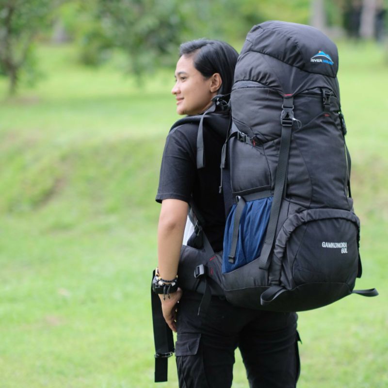 Tas Ransel Gunung / Carrier Mendaki Gunung Rivermount 60 Liter