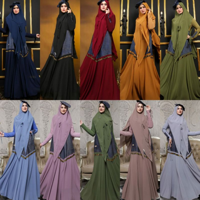 Khanza syari casual by belifi fashion