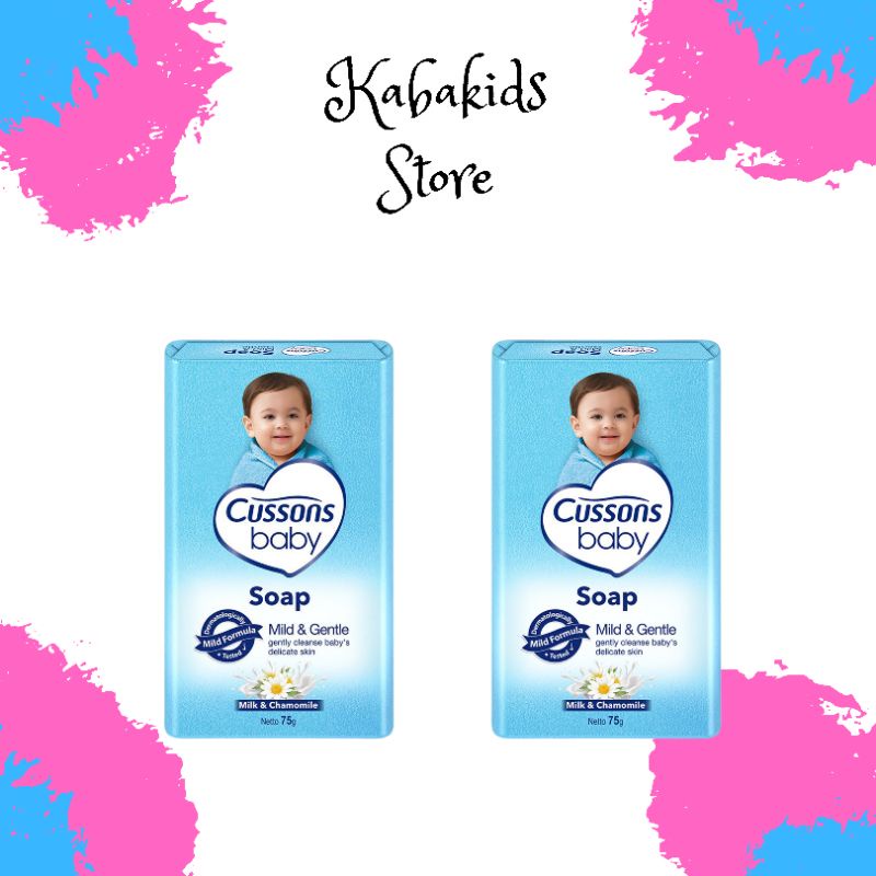 Cussons Baby Soap Mild And Gentle 75gr