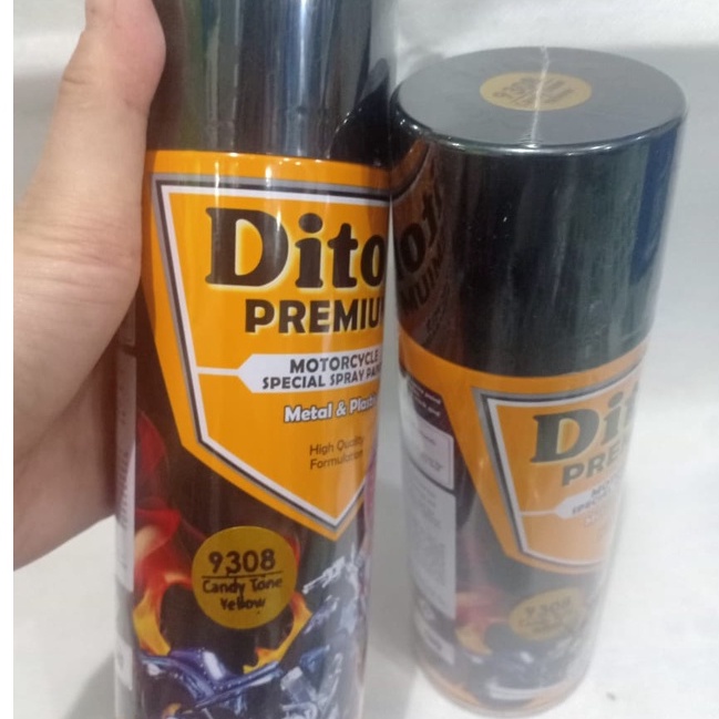 Pilok Pilox DITON Premium 9308 Candytone Yellow Candy Tone Kuning (400cc / 400ml)