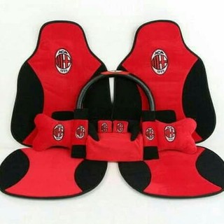 Promo sandaran jok mobil 6in1 ac milan bantal boneka Promo sandaran jok mobil 6in1 ac milan bantal boneka