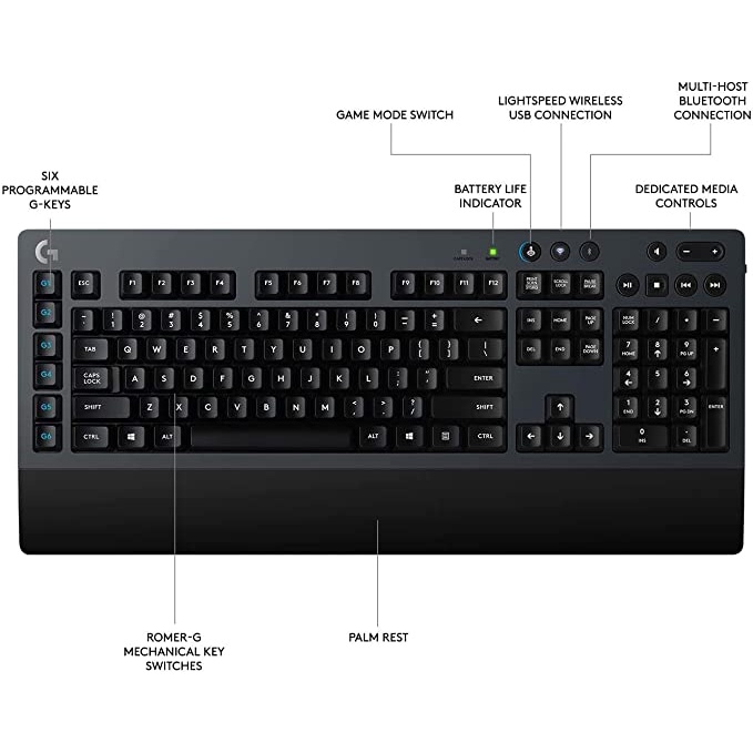 Logitech G613 Wireless Mechanical Gaming Keyboard